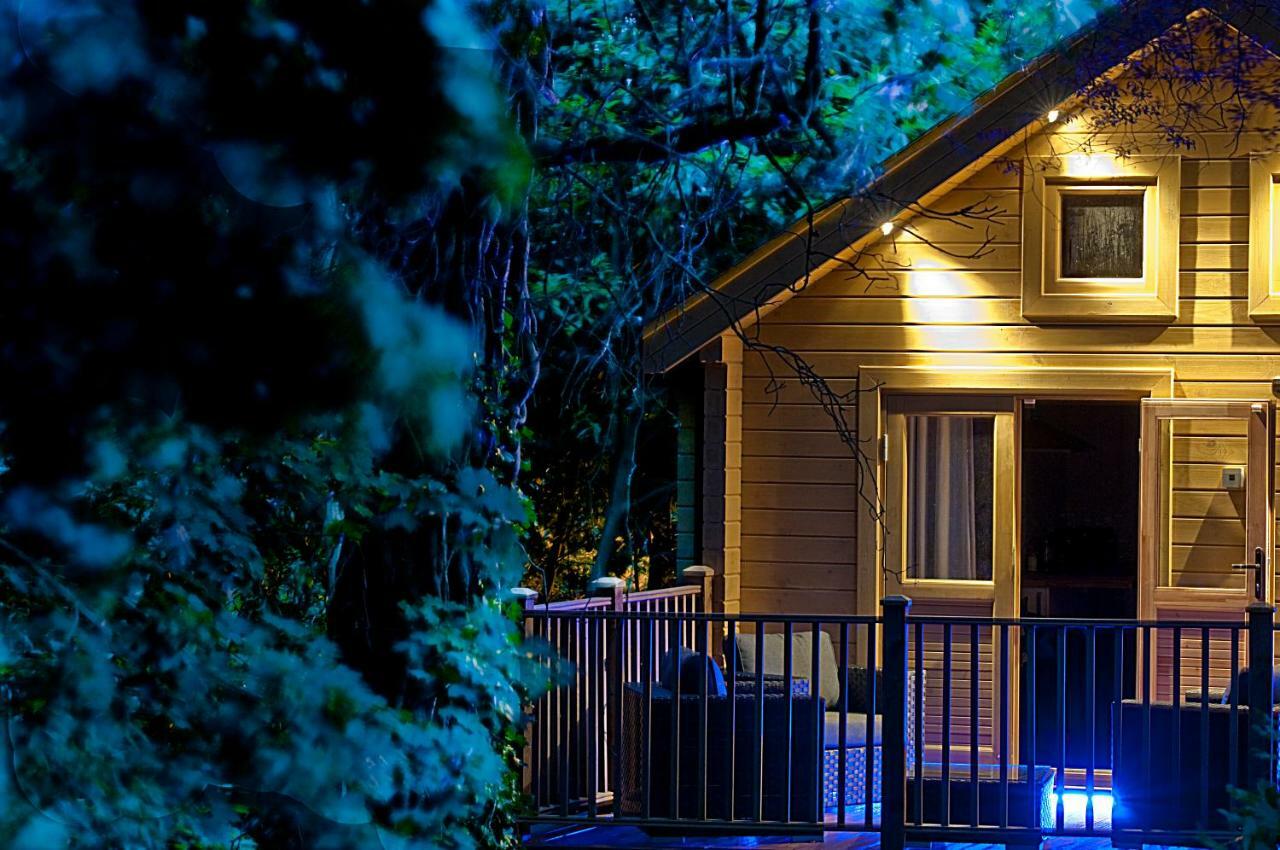 Alum Chine Log Cabin Villa Bournemouth Exterior foto